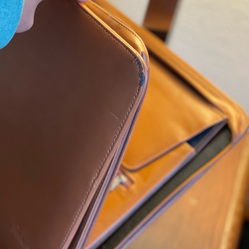 Fully Leather Laptop Or Document Case - image 7